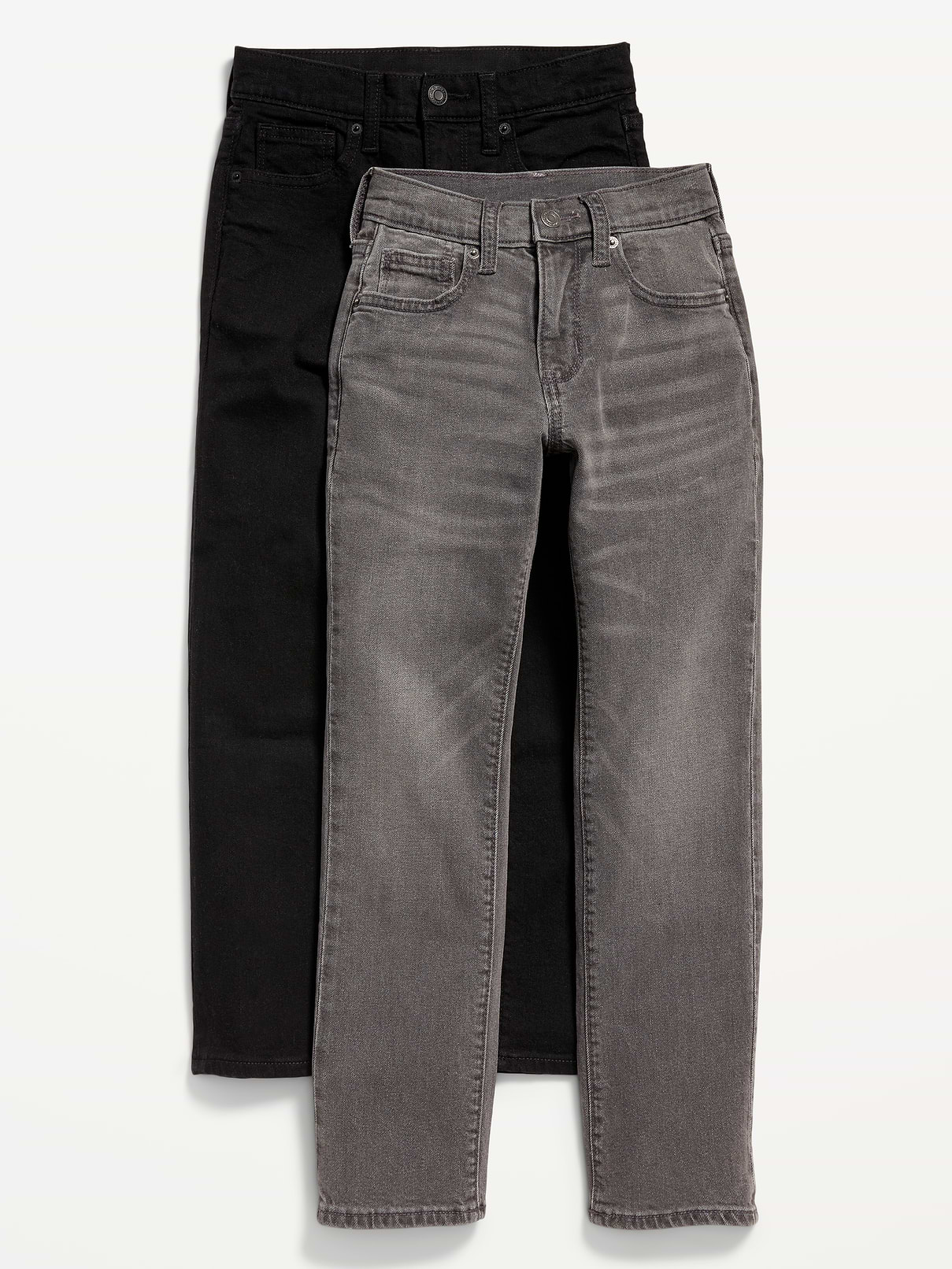 Image number 1 showing, Straight-Leg Built-In Flex Jeans 2-Pack for Boys