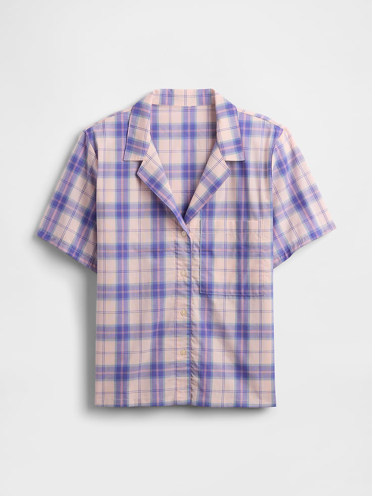 Image number 4 showing, Poplin PJ Shirt