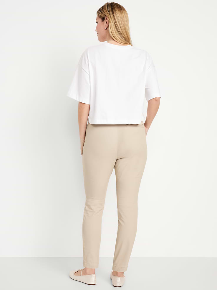 Image number 7 showing, High-Waisted Uniform Skinny Pants