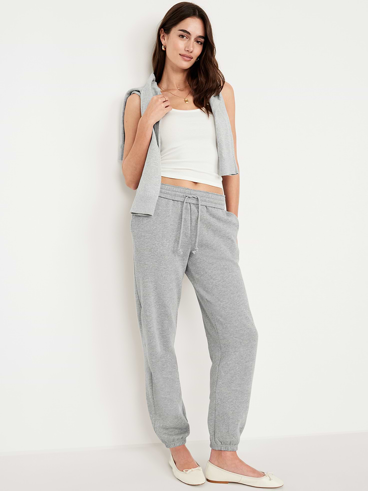 Image number 3 showing, High-Waisted SoComfy Jogger Sweatpants