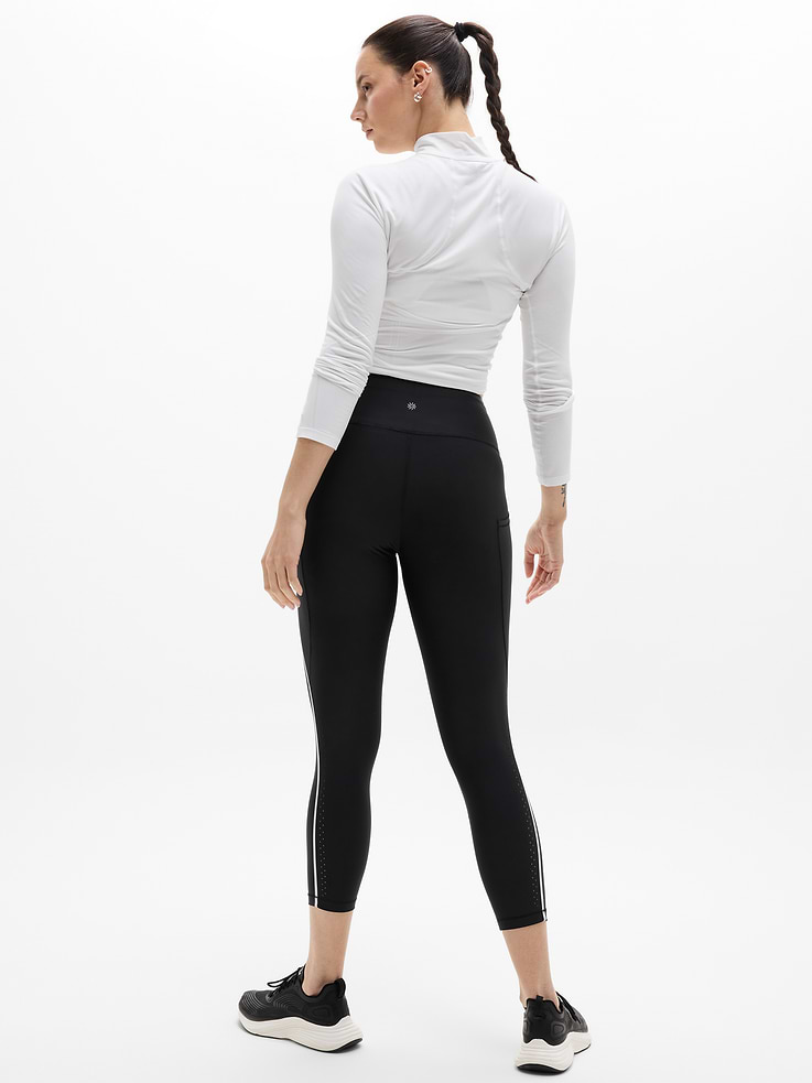 Image number 8 showing, Interval Stash Ultra High Rise Tipped Lasercut 7/8 Legging