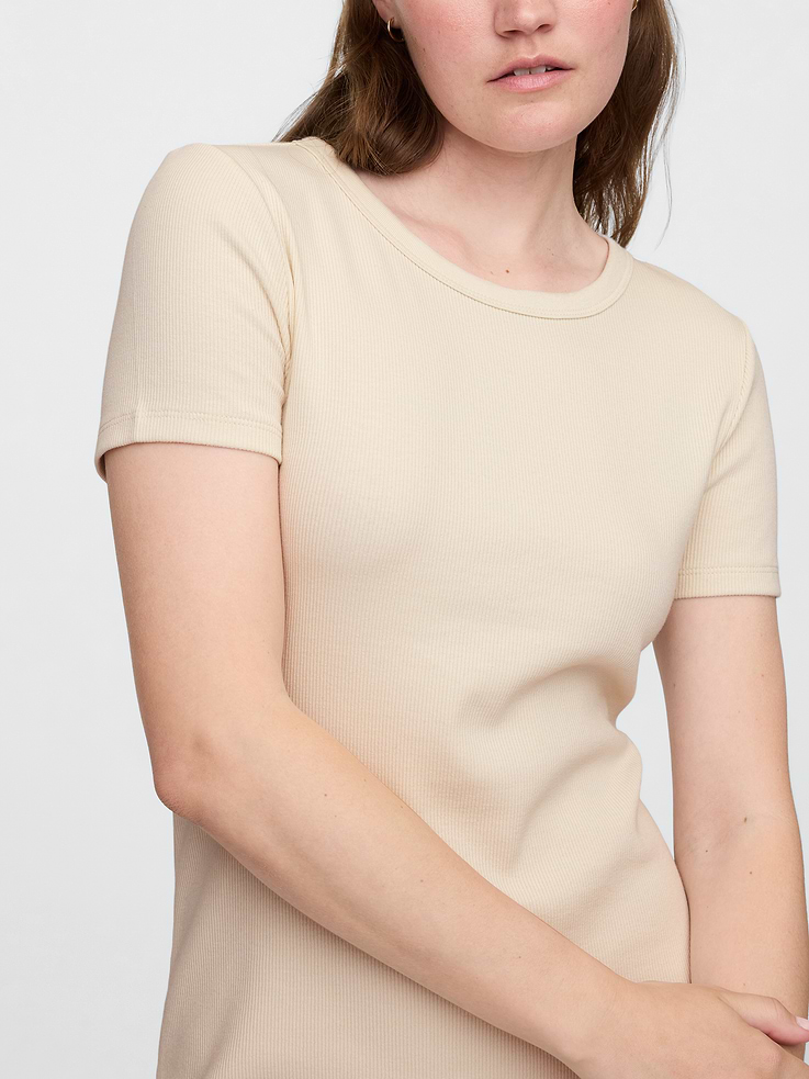 Image 3 of 6, Ribbed Maxi Dress