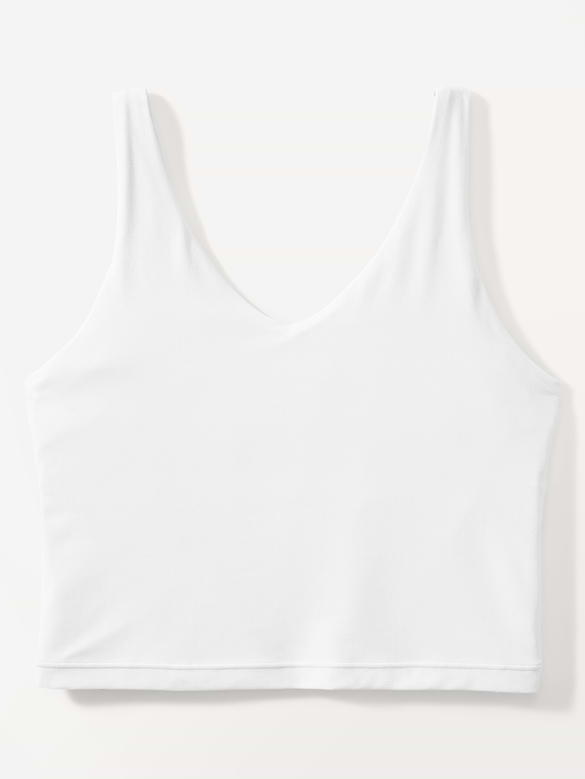 Transcend V-Neck Crop Sports Bra A-C
