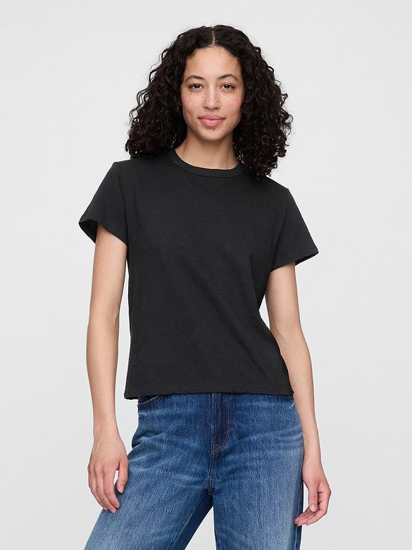 ForeverSoft Shrunken Crewneck T-Shirt