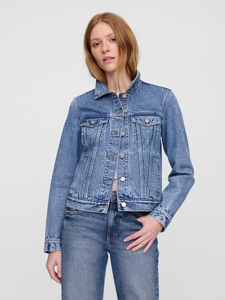 Image number 2 showing, Gap × Disney Minnie Mouse Icon Denim Jacket