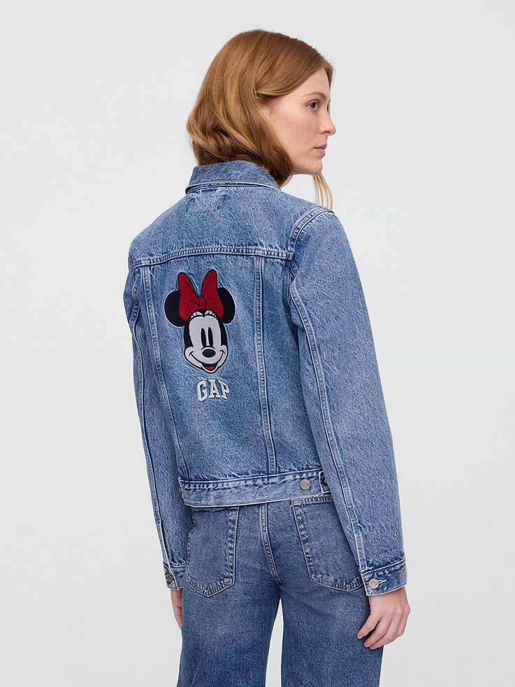 Image number 1 showing, Gap × Disney Minnie Mouse Icon Denim Jacket