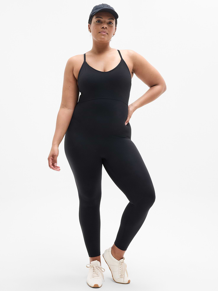 Image 5 of 6, Transcend 7/8 Strappy Bodysuit