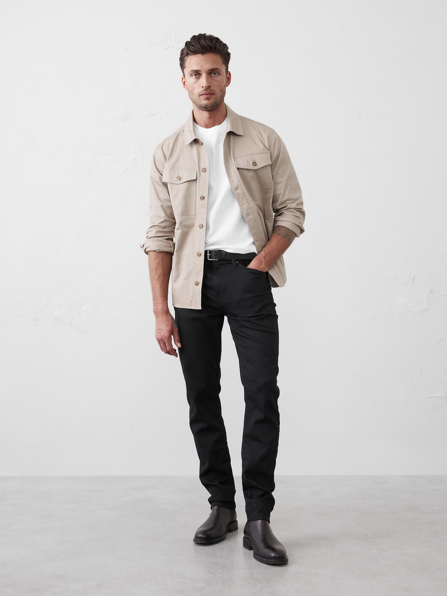 Image number 1 showing, Slim Travel Jean