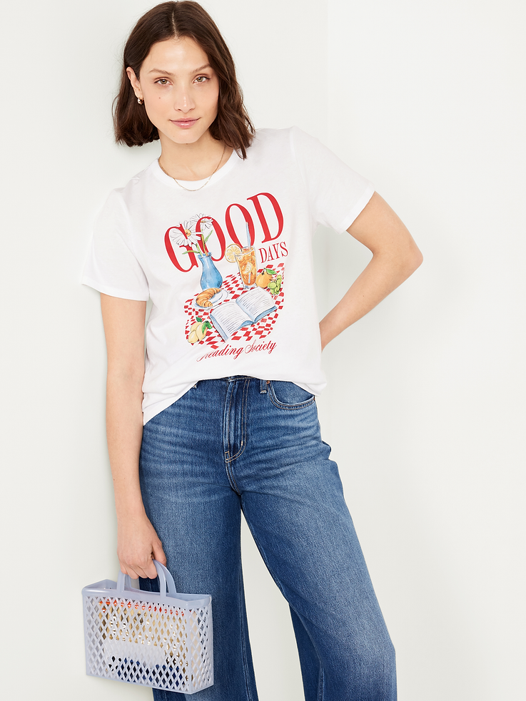 Image number 3 showing, EveryWear Crew-Neck Graphic T-Shirt