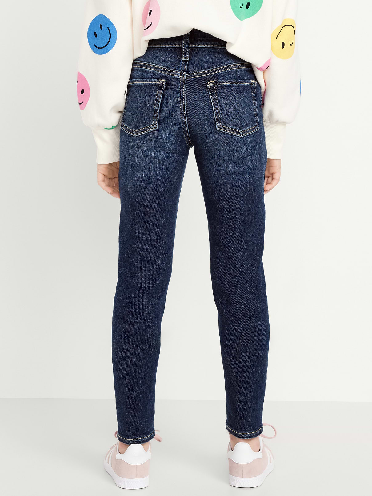Image number 2 showing, High-Waisted Rockstar 360° Stretch Jeggings for Girls