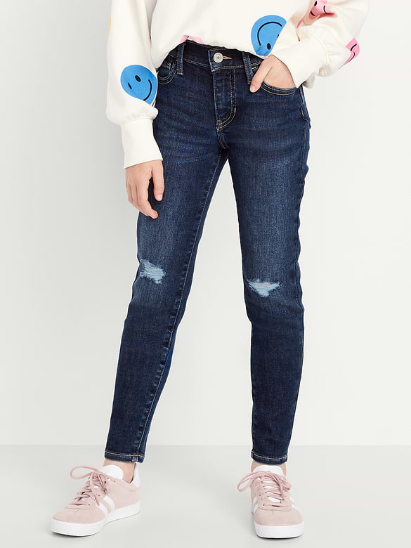 Jegging Rockstar à extensibilité 360° à taille haute pour fille