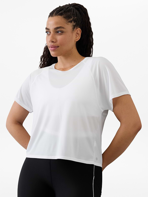 Grid Knit Tee