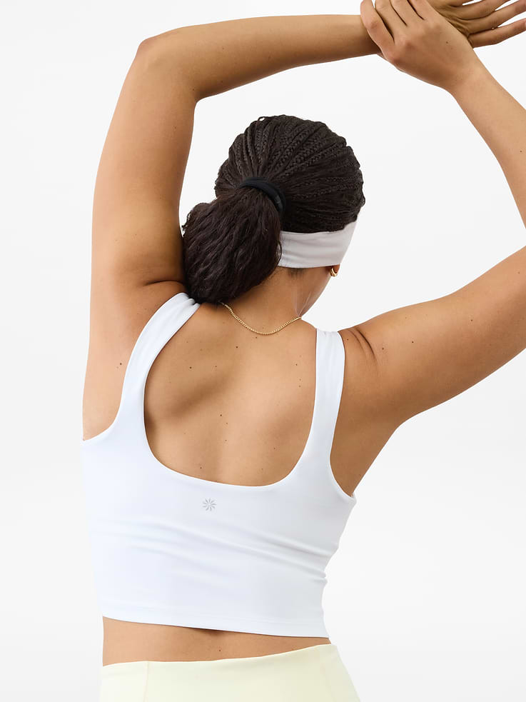 Image number 6 showing, Transcend Square Neck Crop Sports Bra A-C