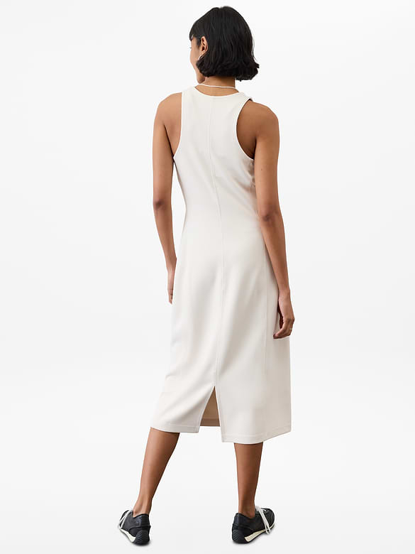 Seasoft Rib Midi Tank Dress