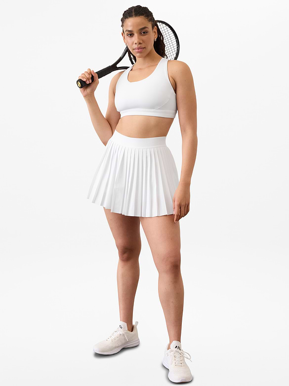 Match Point High Rise 13 1/2" Pleated Skort