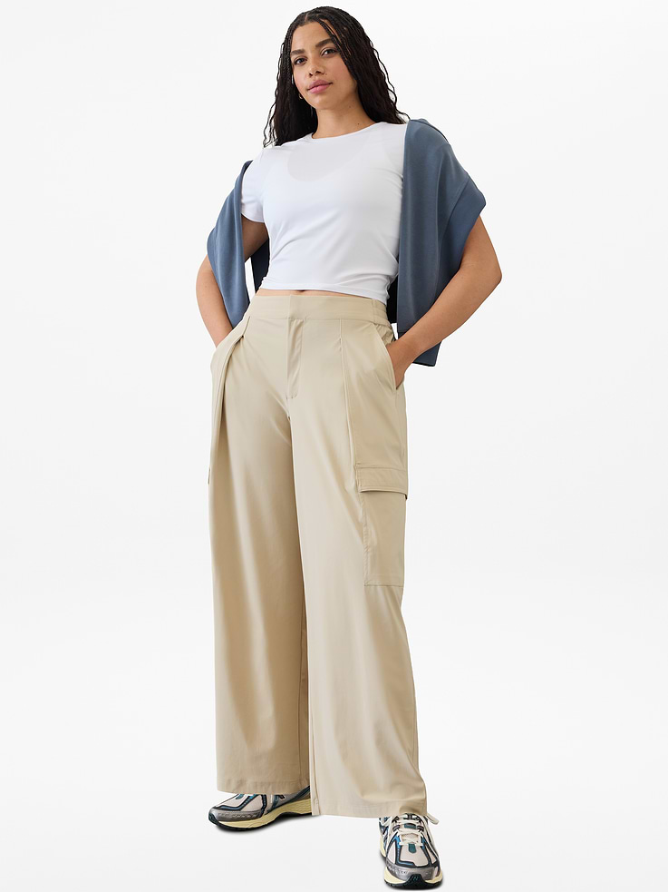 Image 7 of 8, Pinnacle High Rise Cargo Trouser