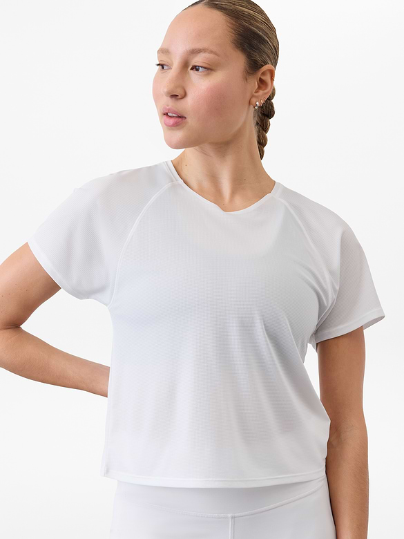 Grid Knit Tee