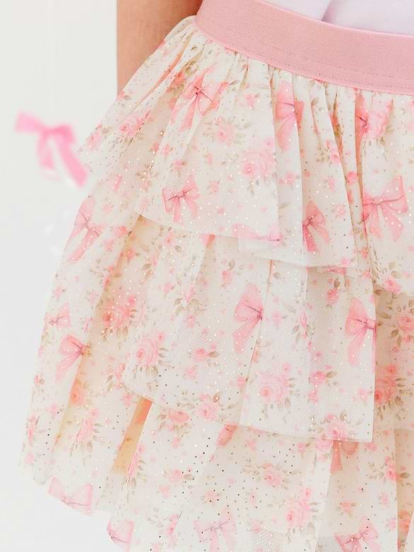 Sweet Wink Ditsy Floral Petal Tutu