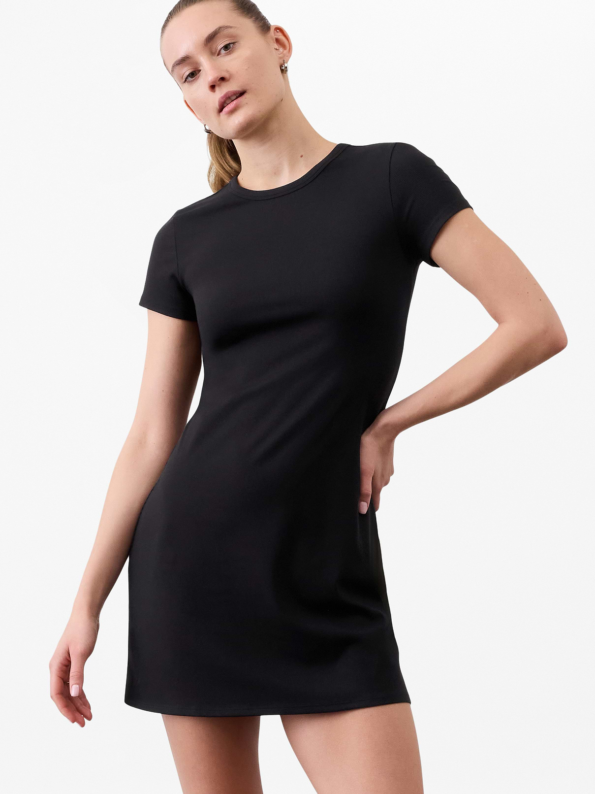 Signature Rib Tee Dress