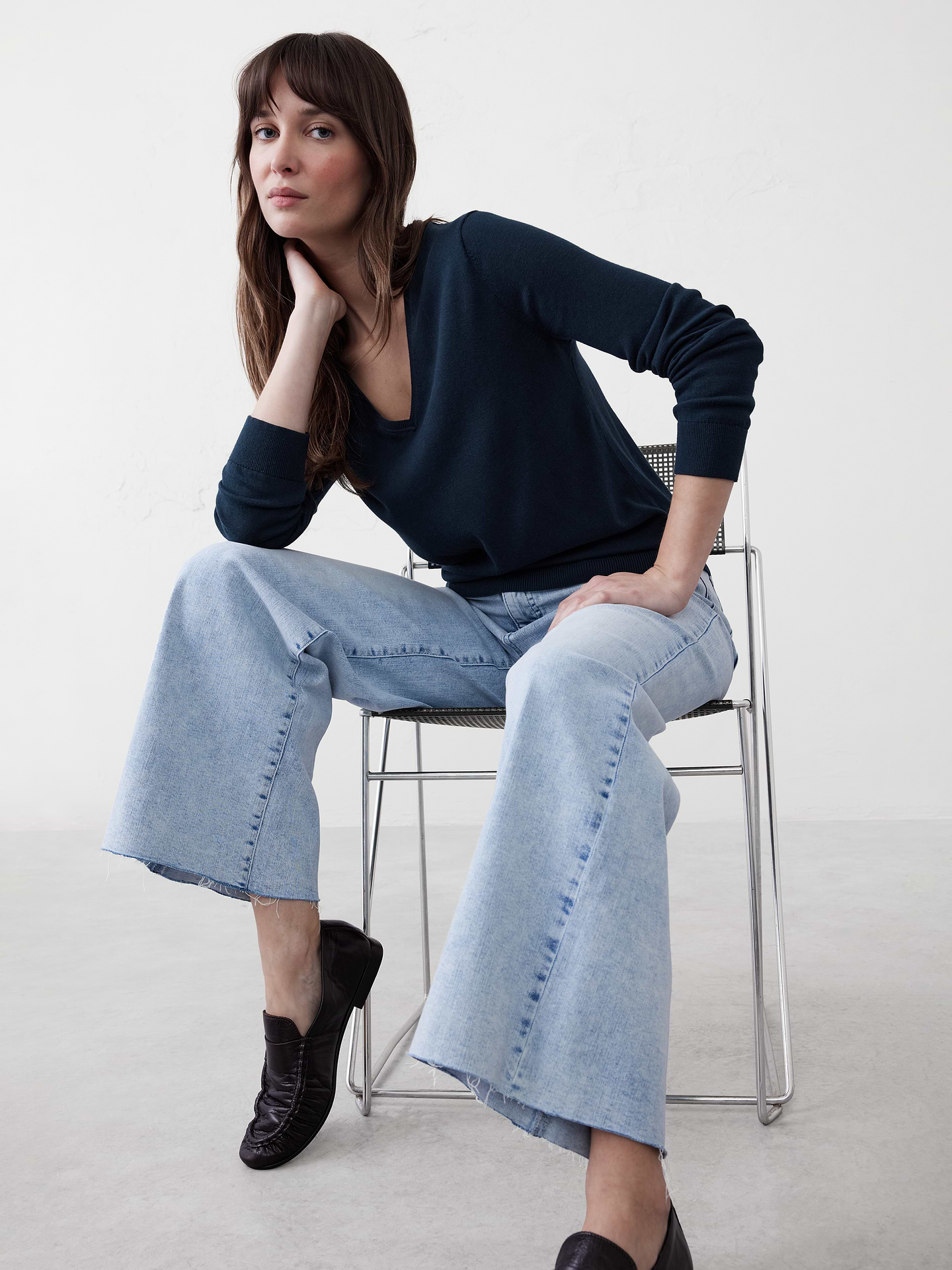 Image number 1 showing, Forever V-Neck Sweater