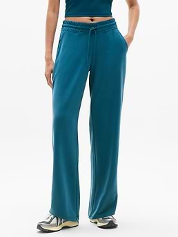 Seasoft Mid Rise Straight Pant — Coastal Teal by Athleta