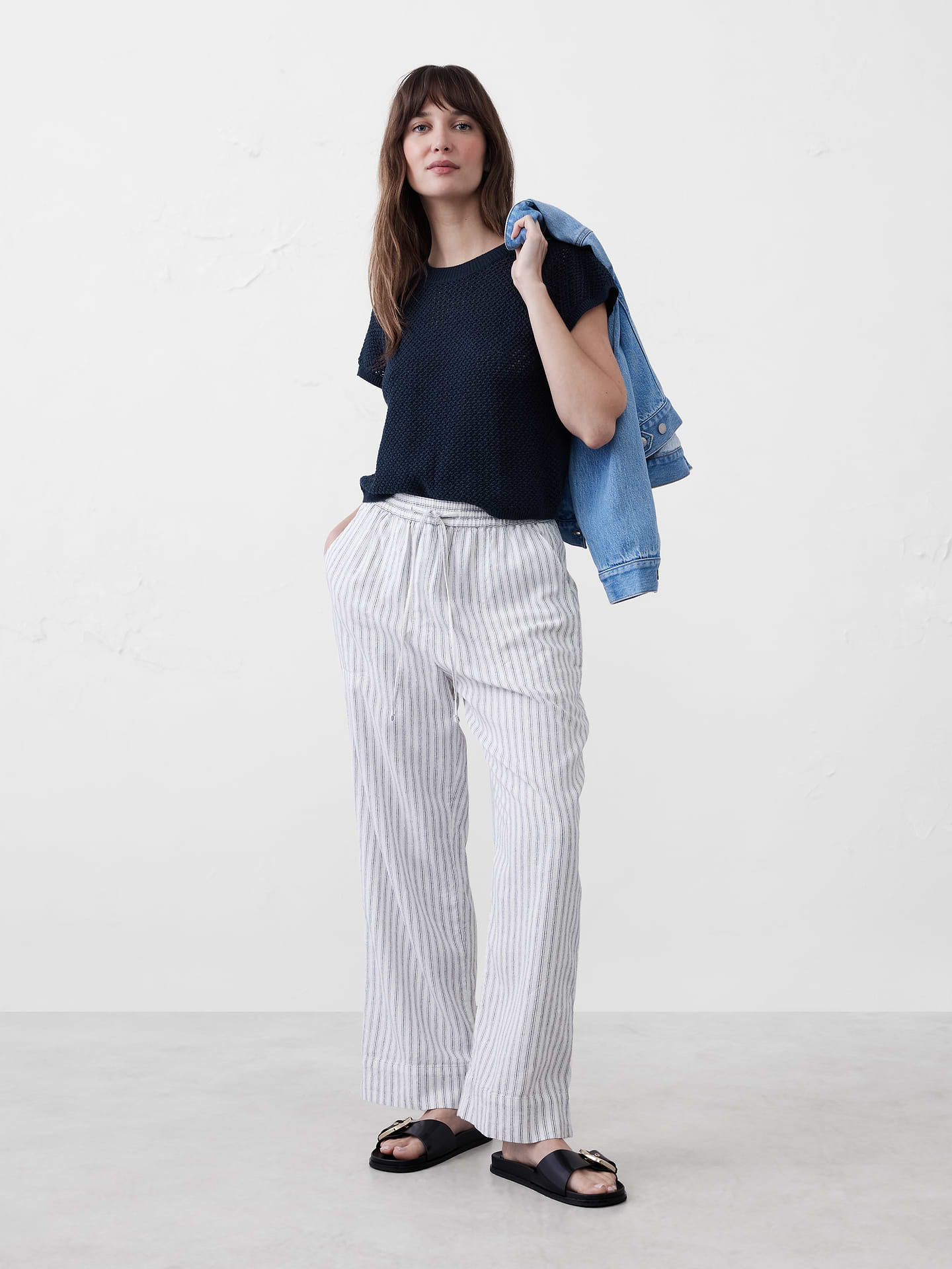 Image number 1 showing, Open Stitch Sweater