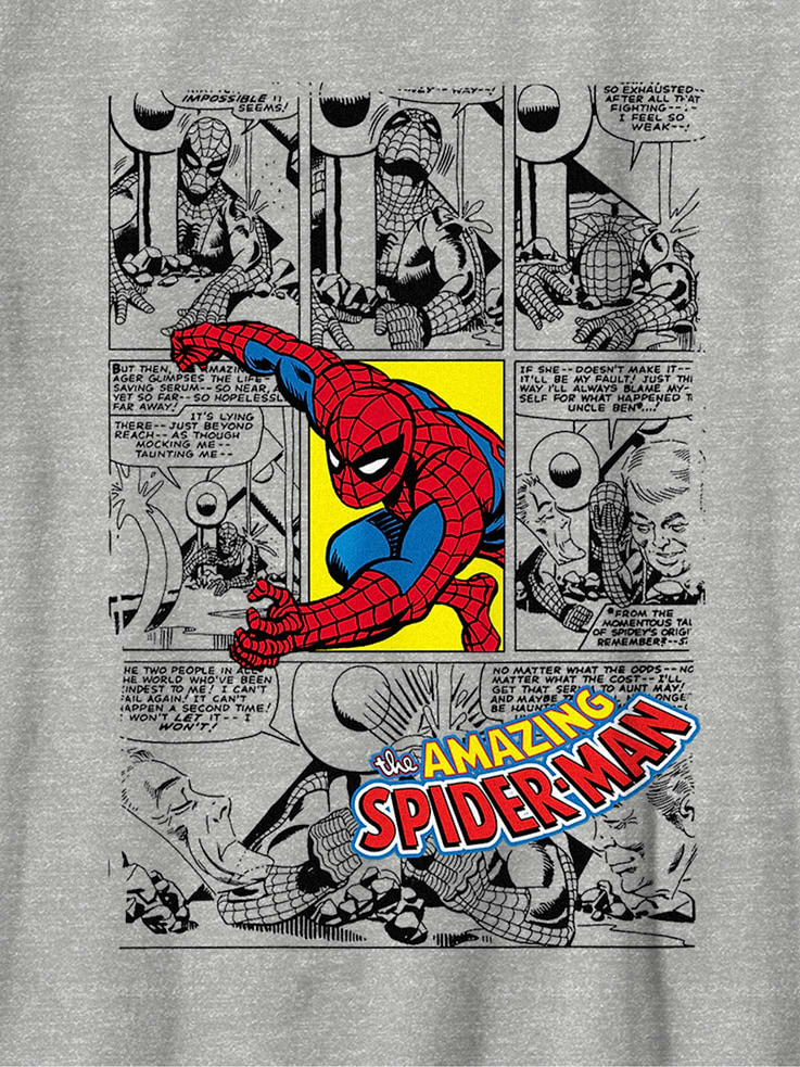 Image number 2 showing, Kids Spider-Man Comic Cover Graphic T-Shirt