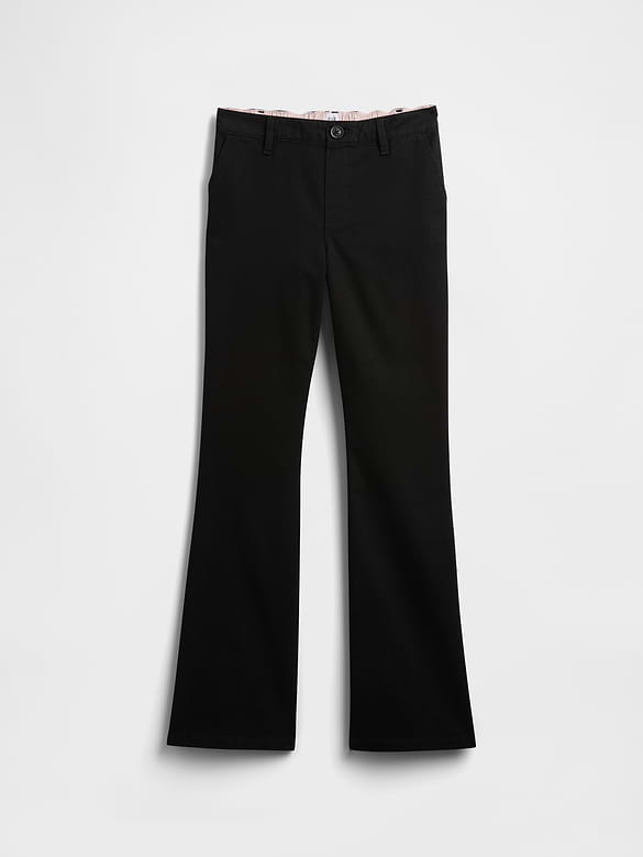 Kids Uniform Flare Chinos