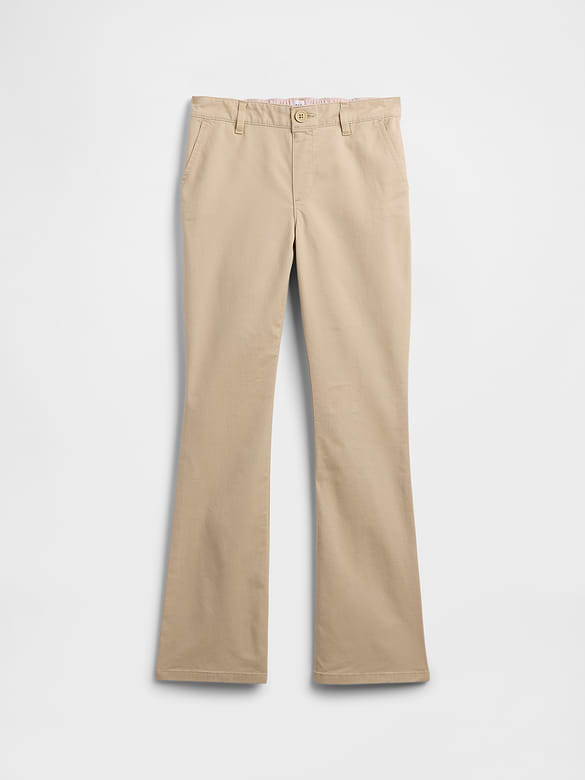 Kids Uniform Flare Chinos