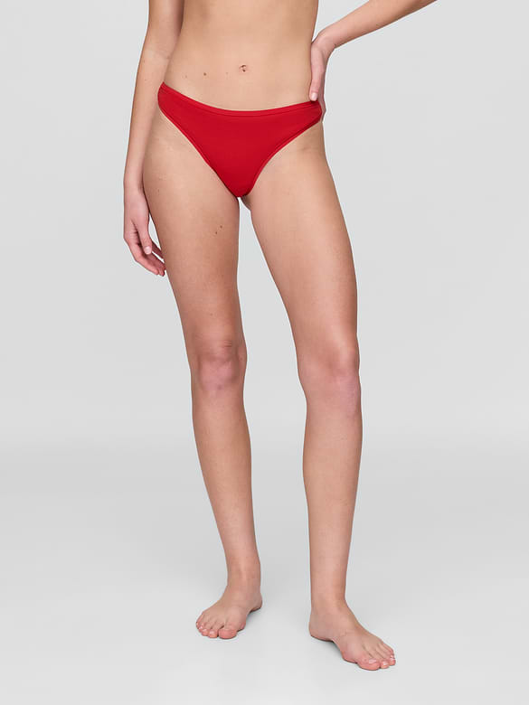 Organic Stretch Cotton Thong
