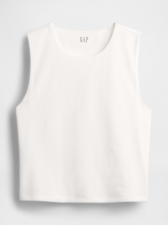 CloseKnit Jersey Crop Tank Top