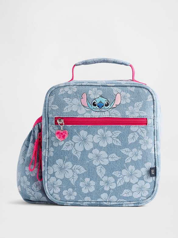 Lilo & Stitch Kids Denim Lunch Bag