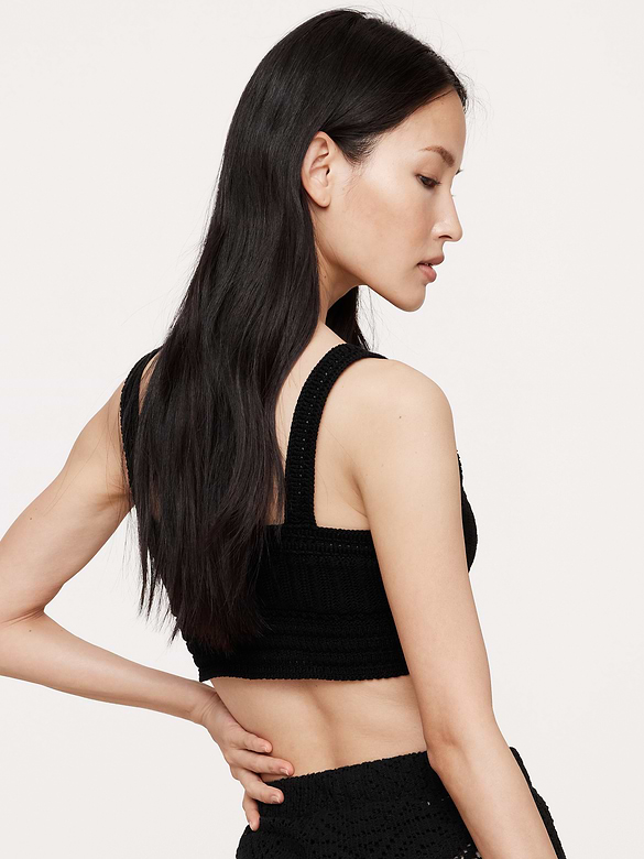 Cotton Crochet Bralette