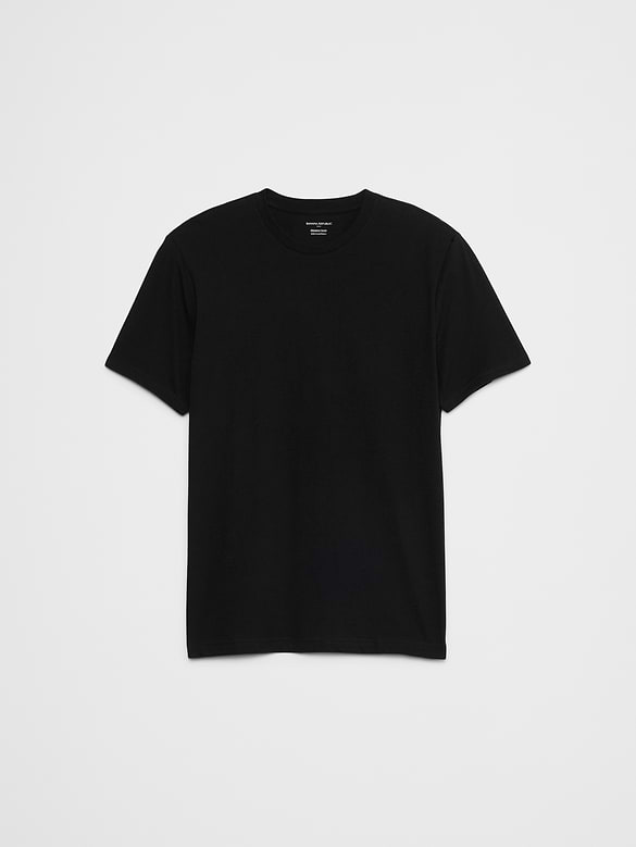 Standard-Fit Premium Wash Crew-Neck T-Shirt