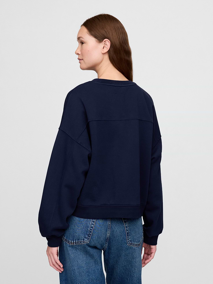 Image number 2 showing, VintageSoft Wedge Crew Sweatshirt