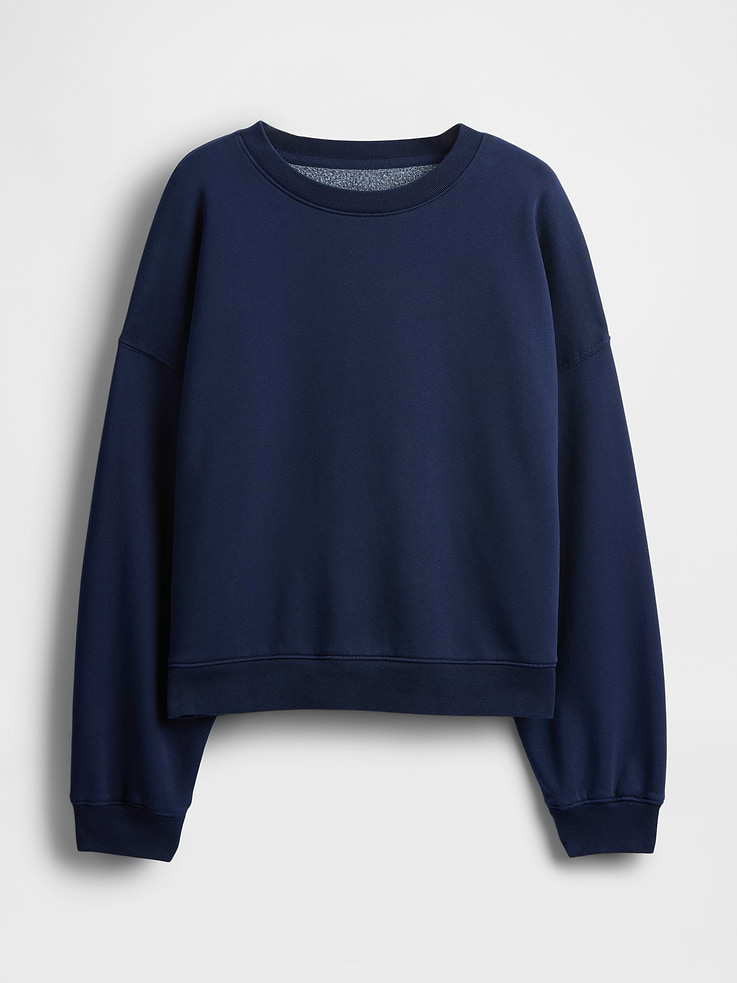 Image number 4 showing, VintageSoft Wedge Crew Sweatshirt