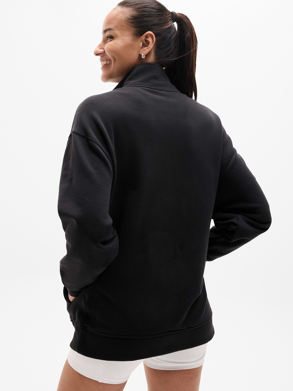 Forever Fleece 1/4 Zip Sweatshirt | Athleta