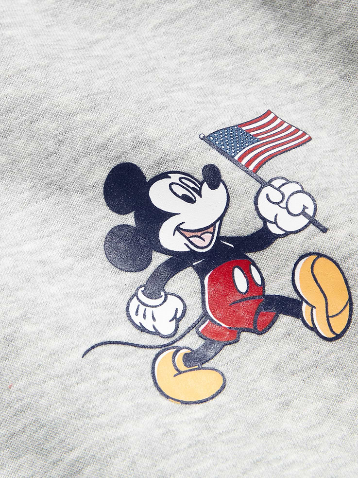 Image number 5 showing, Old Navy x Disney© Mickey Mouse Oversized Flag Logo-Graphic Sweatshirt