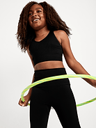 Image number 1 showing, Fitted Seamless Performance Bra for Girls