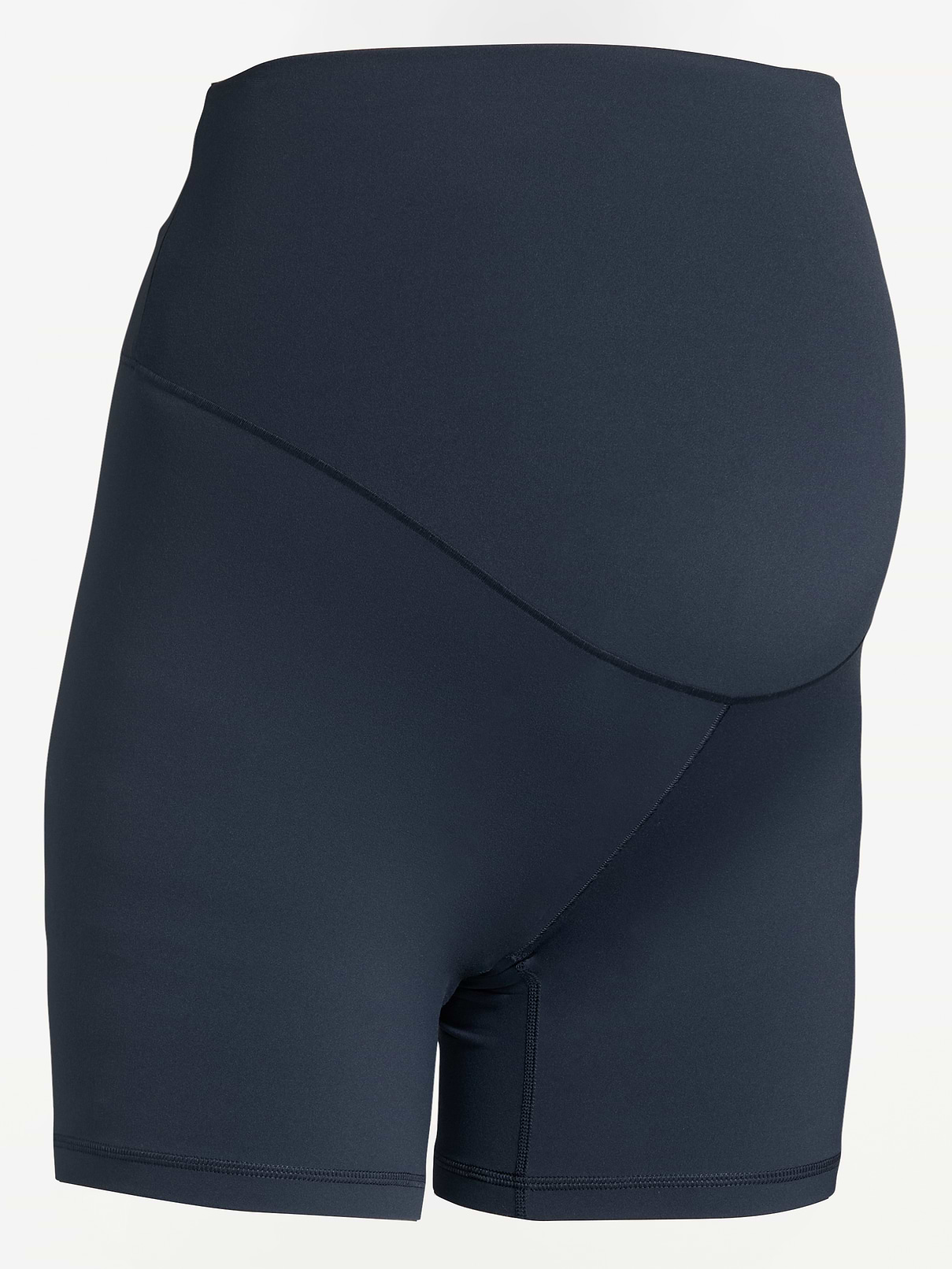 Image number 2 showing, Maternity Full-Panel StudioSmooth Biker Shorts -- 6-inch inseam