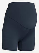Image number 2 showing, Maternity Full-Panel StudioSmooth Biker Shorts -- 6-inch inseam