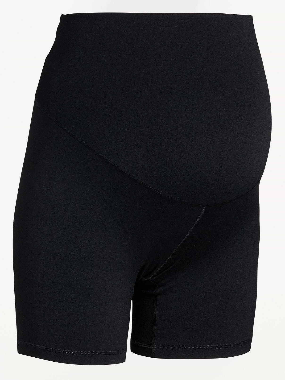 Image number 2 showing, Maternity Full-Panel StudioSmooth Biker Shorts -- 6-inch inseam