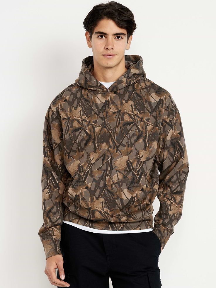 Image number 1 showing, Printed Rotation Hoodie