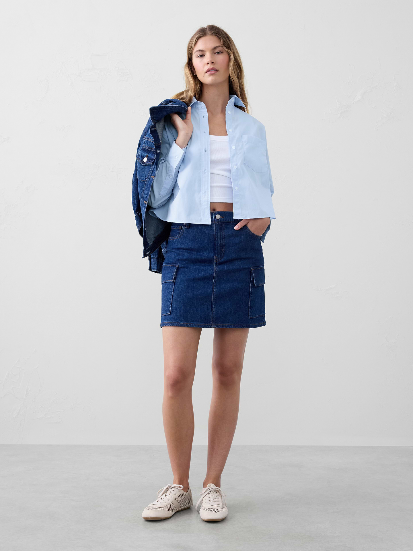 Image number 1 showing, Boxy Button-Down Shirt