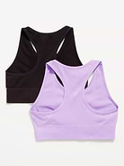 Image number 2 showing, Seamless Performance Bra 2-Pack for Girls