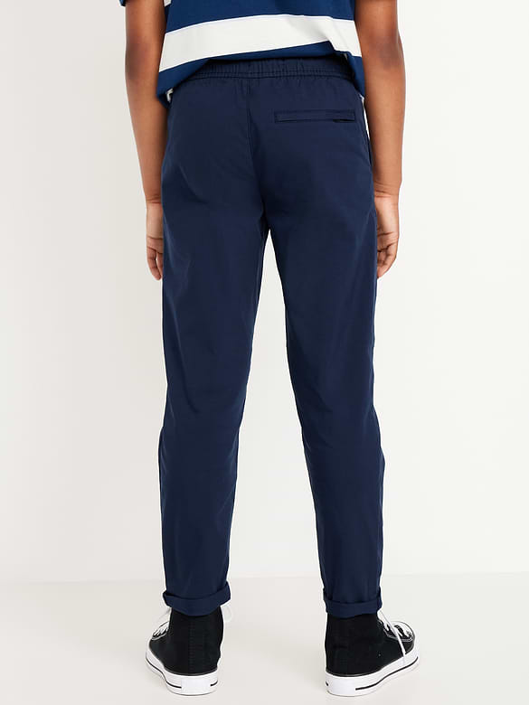 Pantalon chino techno effilé à extensibilité intégrée pour Garçon
