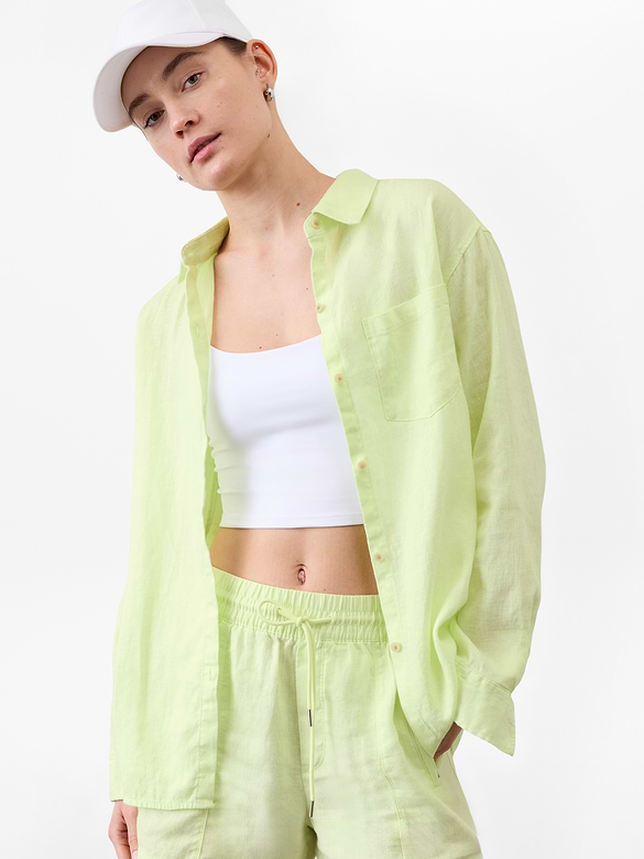 Retreat Linen Top