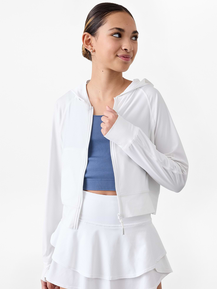 Image number 1 showing, Athleta Girl Serve UPF Jacket