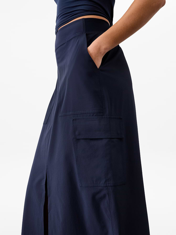 Image number 5 showing, Brooklyn Heights High Rise Cargo Skirt