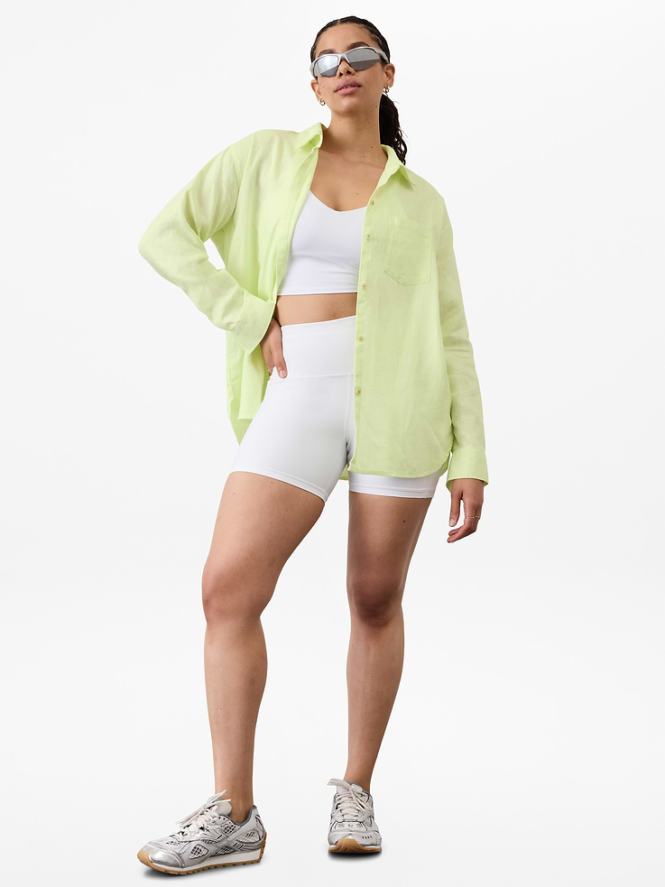 Image 5 of 7, Retreat Linen Top